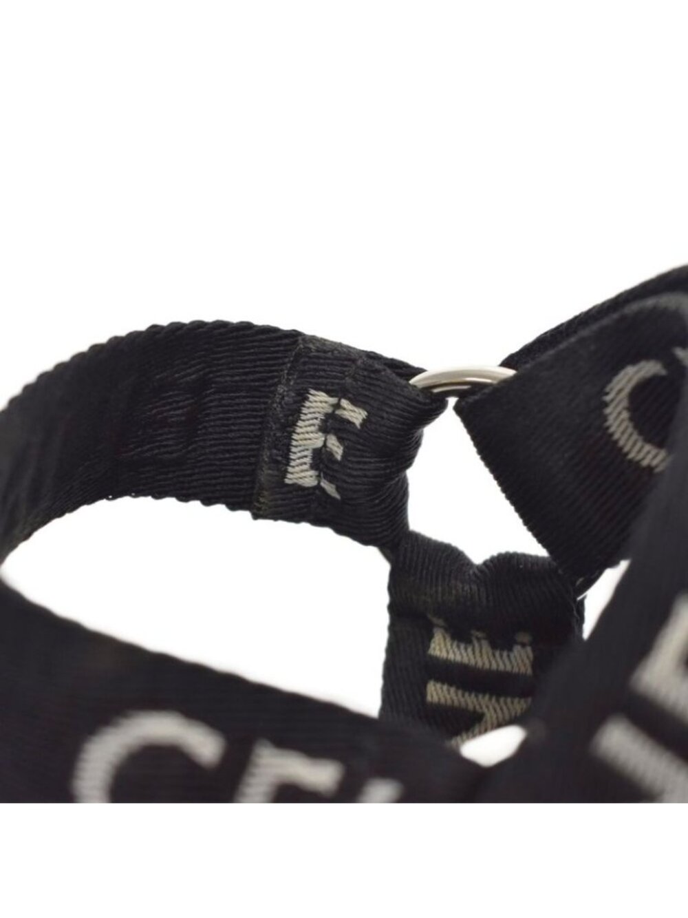 Celine Leo Strappy Sandal 43 Black - Picture 7 of 9